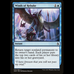 MTG Winds of Rebuke Amonkhet