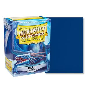 Dragon Shield Blue Matte 100 Sleeves