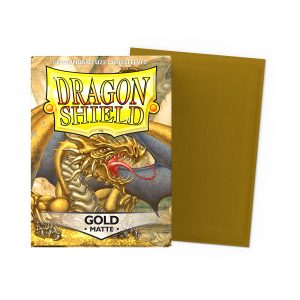 Dragon Shield Gold Matte 100 Sleeves