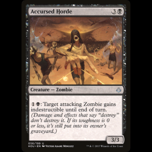 MTG Accursed Horde Hour of Devastation hou#56