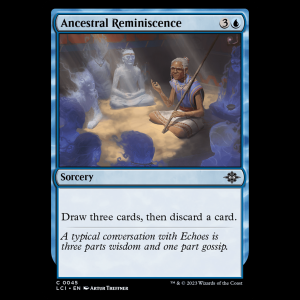 MTG Ancestral Reminiscence The Lost Caverns of Ixalan