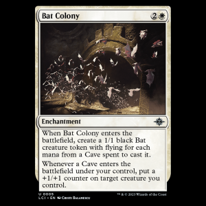 MTG Bat Colony The Lost Caverns of Ixalan