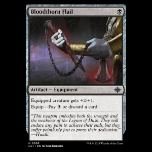 MTG Bloodthorn Flail The Lost Caverns of Ixalan
