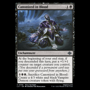 MTG Canonized in Blood The Lost Caverns of Ixalan