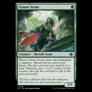 MTG Cenote Scout The Lost Caverns of Ixalan