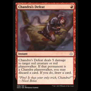 MTG Chandra's Defeat Hour of Devastation