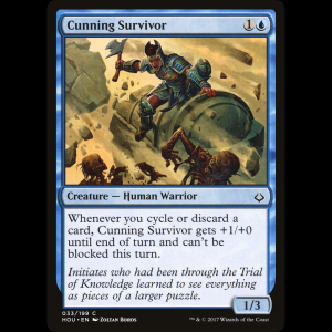 MTG Cunning Survivor Hour of Devastation hou#33