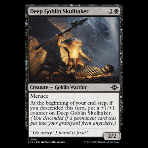 MTG Deep Goblin Skulltaker The Lost Caverns of Ixalan