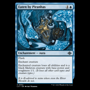 MTG Eaten by Piranhas The Lost Caverns of Ixalan