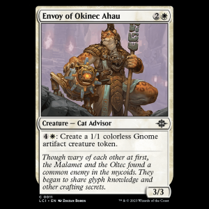 MTG Envoy of Okinec Ahau The Lost Caverns of Ixalan