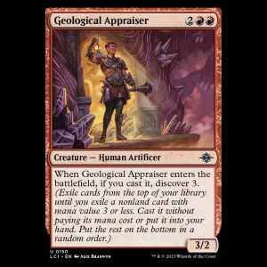 MTG Geological Appraiser The Lost Caverns of Ixalan