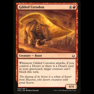 MTG Gilded Cerodon Hour of Devastation hou#94