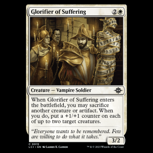 MTG Glorifier of Suffering The Lost Caverns of Ixalan lci#15