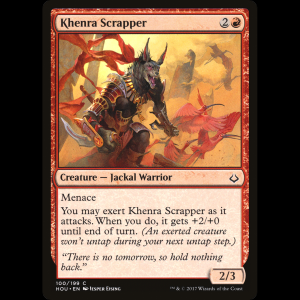 MTG Khenra Scrapper Hour of Devastation hou#100