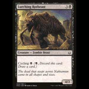 MTG Lurching Rotbeast Hour of Devastation hou#69