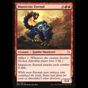 MTG Manticore Eternal Hour of Devastation