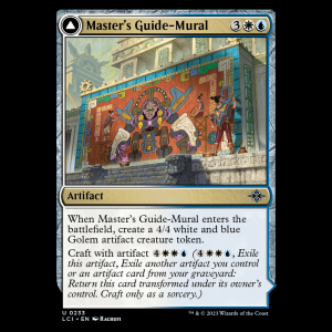 MTG Master's Guide-Mural // Master's Manufactory The Lost Caverns of Ixalan