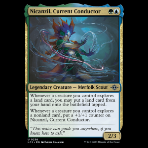 MTG Nicanzil, Current Conductor The Lost Caverns of Ixalan