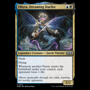 MTG Obyra, Dreaming Duelist Wilds of Eldraine - FOIL