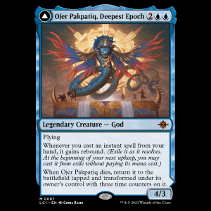 MTG Ojer Pakpatiq, Deepest Epoch // Temple of Cyclical Time The Lost Caverns of Ixalan