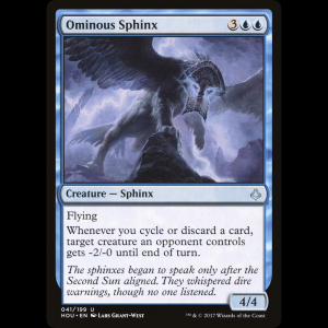 MTG Ominous Sphinx Hour of Devastation