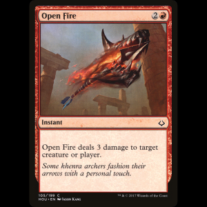 MTG Open Fire Hour of Devastation