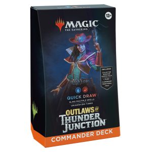 MTG Outlaws of Thunder Junction Deck Quick Draw Commander