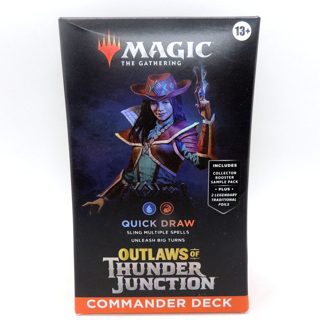 MTG Outlaws of Thunder Junction Deck Quick Draw Commander Madtoyz