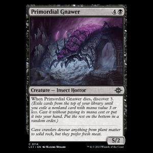 MTG Primordial Gnawer The Lost Caverns of Ixalan