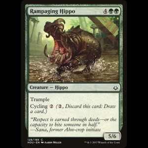 MTG Rampaging Hippo Hour of Devastation