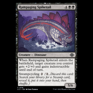 MTG Rampaging Spiketail The Lost Caverns of Ixalan