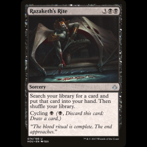 MTG Razaketh's Rite Hour of Devastation