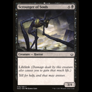 MTG Scrounger of Souls Hour of Devastation hou#76