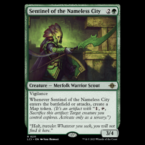 MTG Sentinel of the Nameless City The Lost Caverns of Ixalan