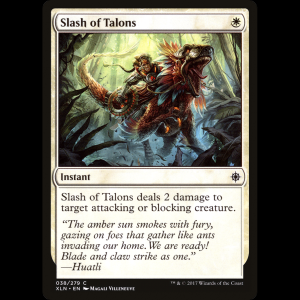 MTG Slash of Talons Ixalan