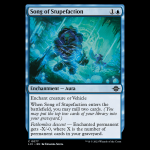 MTG Song of Stupefaction The Lost Caverns of Ixalan