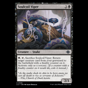 MTG Soulcoil Viper The Lost Caverns of Ixalan lci#120