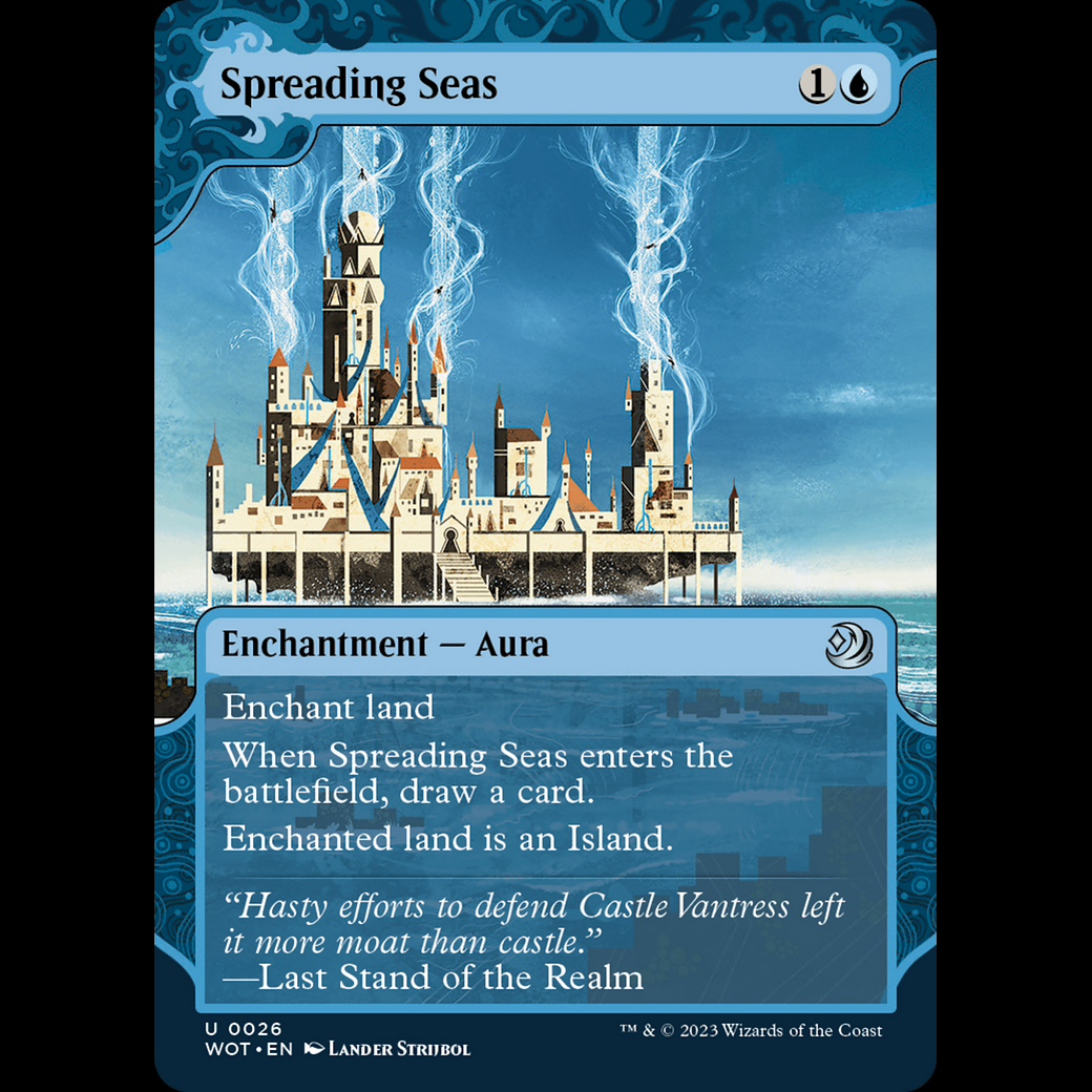 MTG Spreading Seas Wilds of Eldraine: Enchanting Tales - Madtoyz