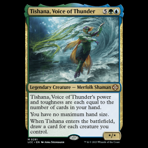 MTG Tishana, Voice of Thunder The Lost Caverns of Ixalan Commander
