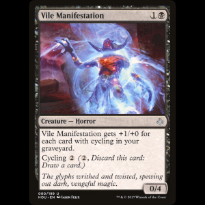 MTG Vile Manifestation Hour of Devastation