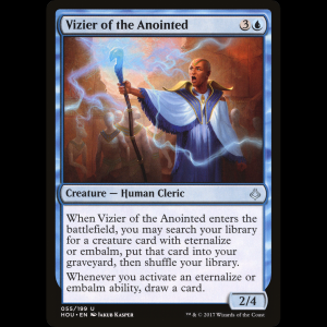 MTG Vizier of the Anointed Hour of Devastation hou#55