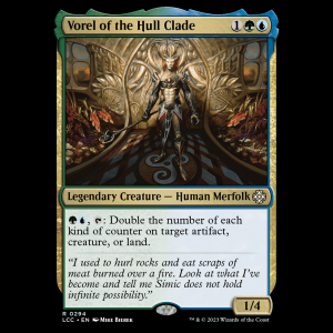 MTG Vorel of the Hull Clade The Lost Caverns of Ixalan Commander