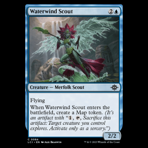 MTG Waterwind Scout The Lost Caverns of Ixalan