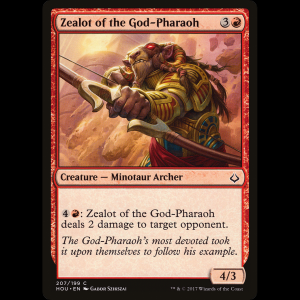MTG Zealot of the God-Pharaoh Hour of Devastation