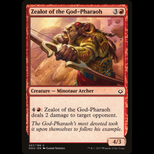 MTG Zealot of the God-Pharaoh Hour of Devastation hou#207