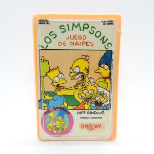 Cromy Los Simpsons Mazo de Cartas Naipes Orignales