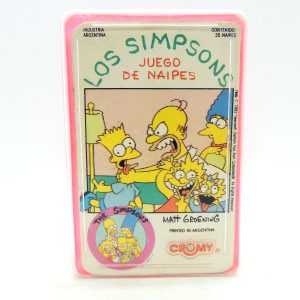 Cromy Los Simpsons Mazo de Cartas Naipes Orignales