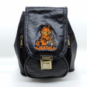 Garfield Mochila Cuerina Vintage Bootleg