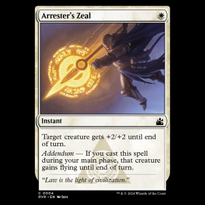 MTG Arrester's Zeal Ravnica Remastered rvr#4