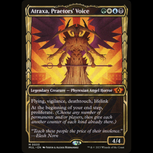 MTG Atraxa, Praetors' Voice Multiverse Legends mul#33